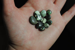 Damele variscite cabochons (Lot B)