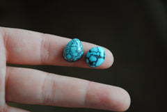 Chinese turquoise cabochons