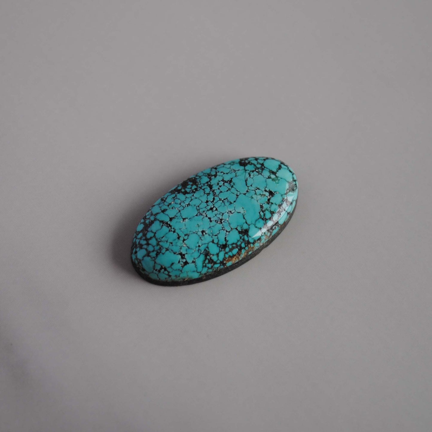 Number 8 turquoise cabochon