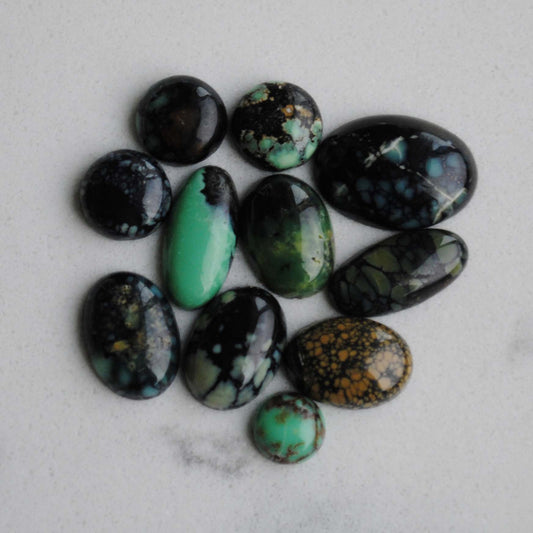 New Lander cabochons (Lot D)