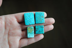 Turquoise Mountain turquoise cabochons