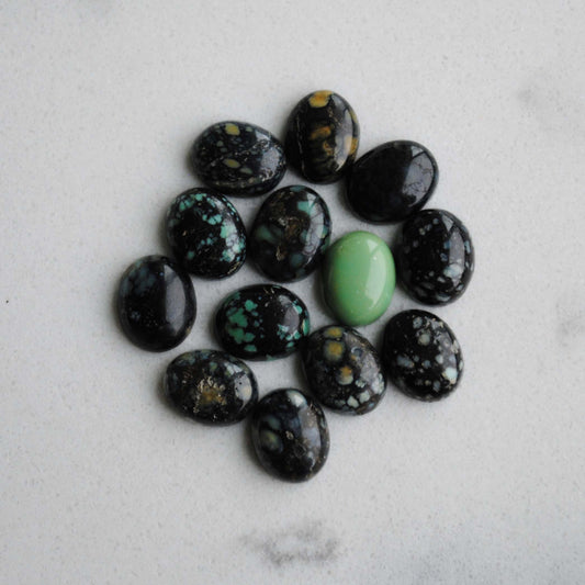 New Lander cabochons 8x10mm ovals