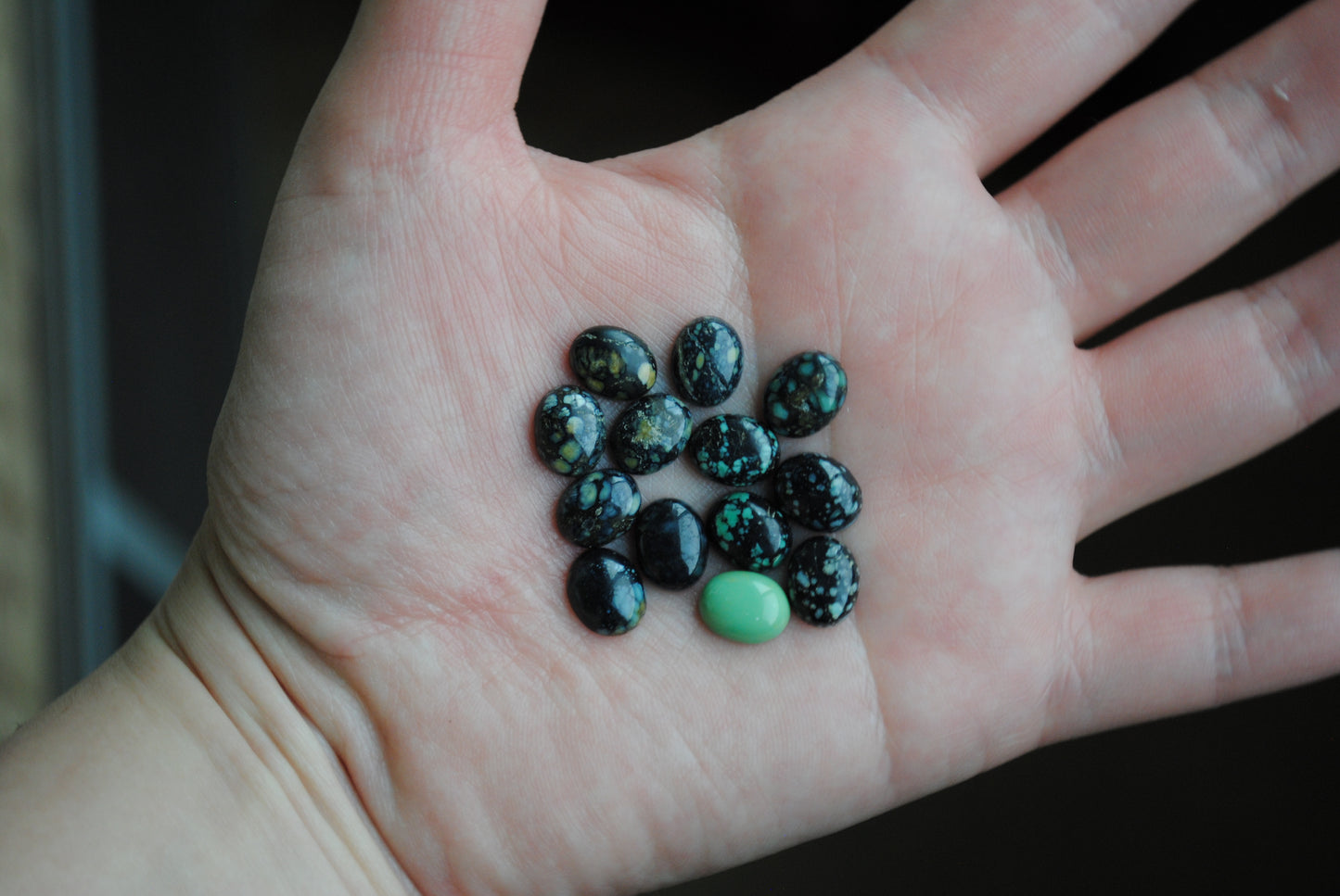 New Lander cabochons 8x10mm ovals