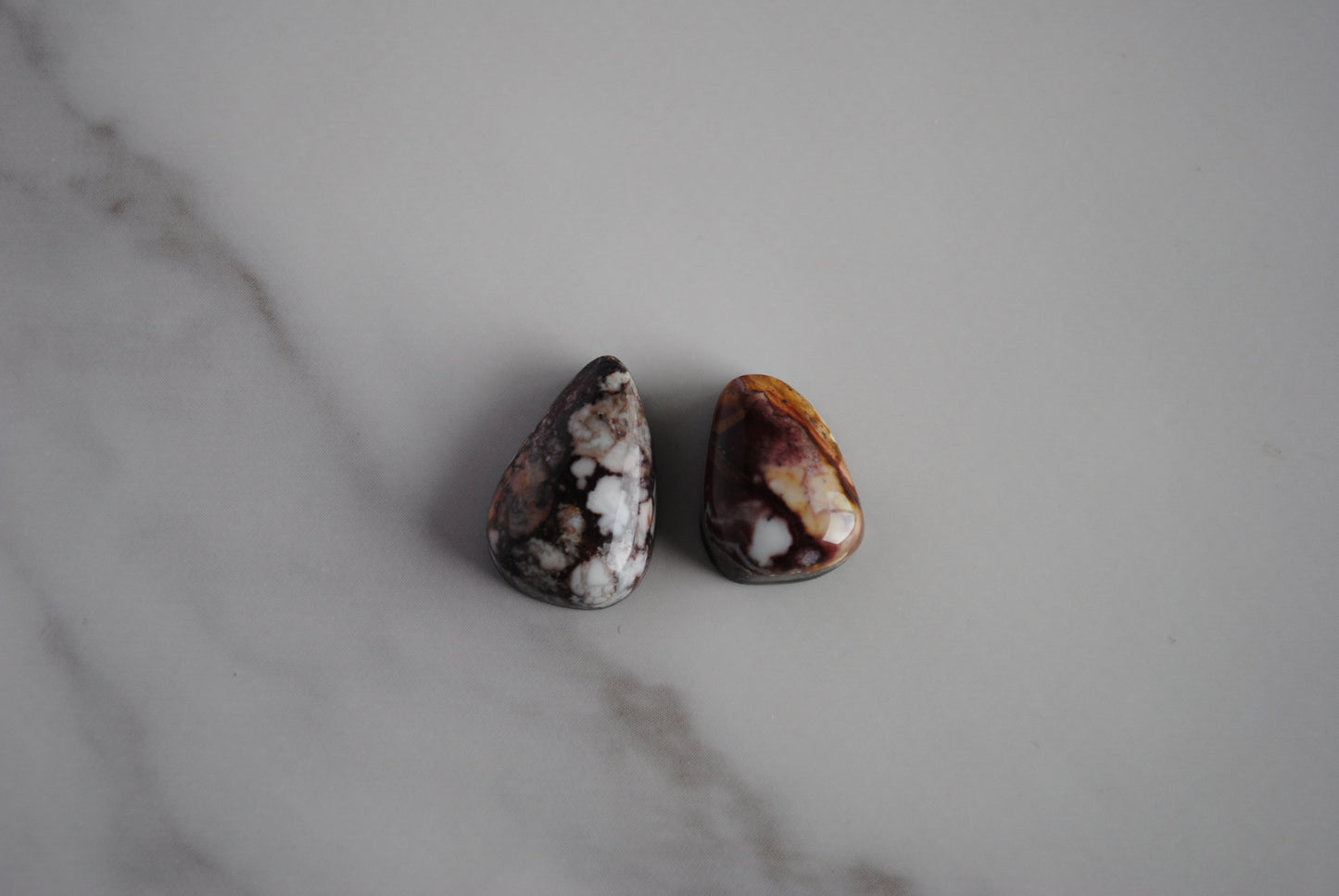 Wild horse magnesite cabochons