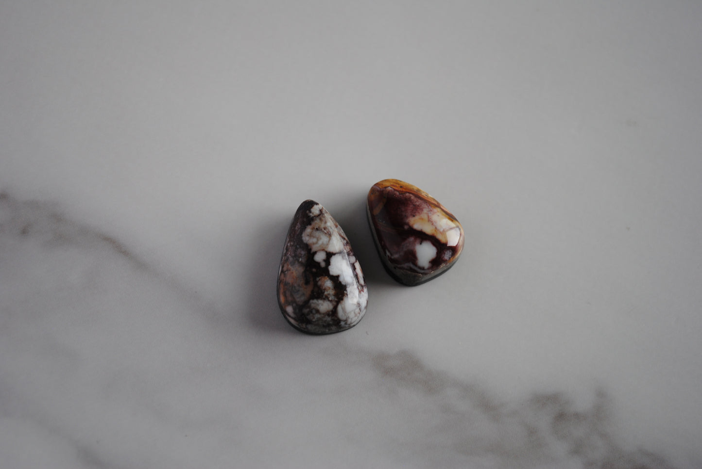 Wild horse magnesite cabochons