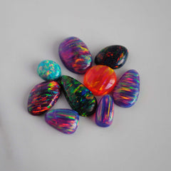 Aura opal cabochons (Lot B)