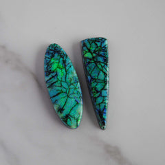 Monarch Opal cabochons