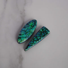 Monarch Opal cabochons