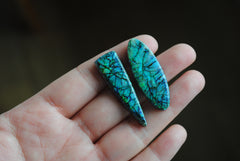 Monarch Opal cabochons