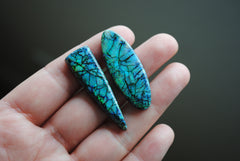 Monarch Opal cabochons