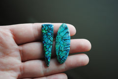 Monarch Opal cabochons