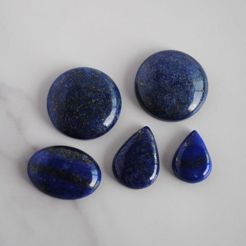 Lapis lazuli cabochons