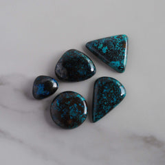 Chrysocolla cabochons