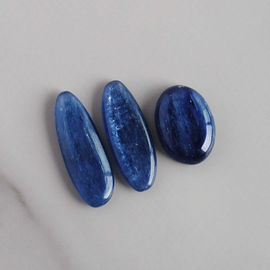 Kyanite cabochons