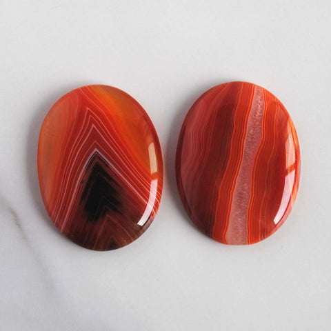 Agate cabochons