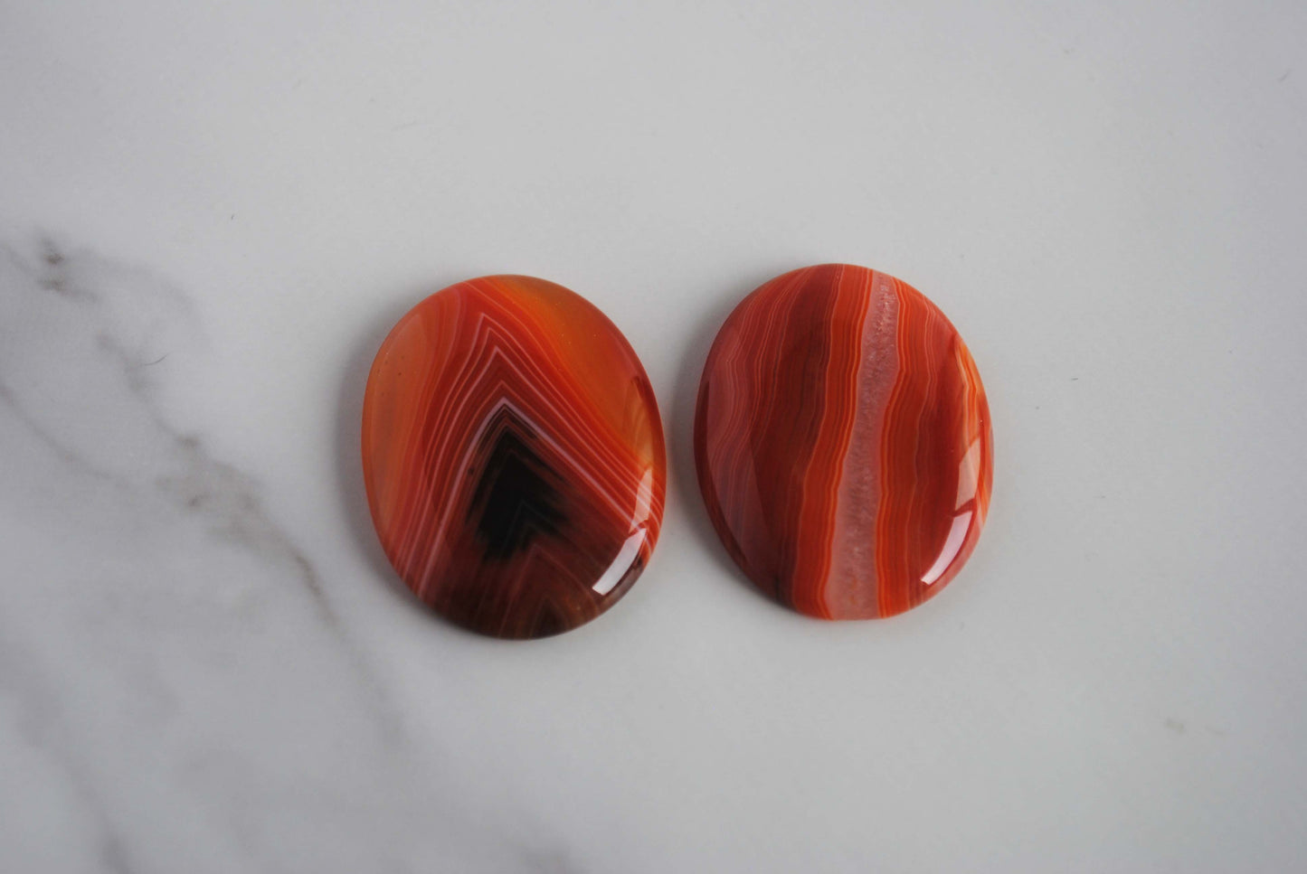 Agate cabochons