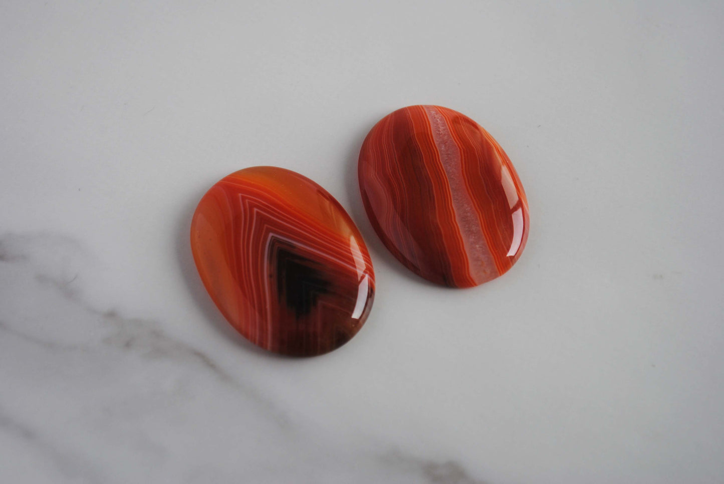 Agate cabochons