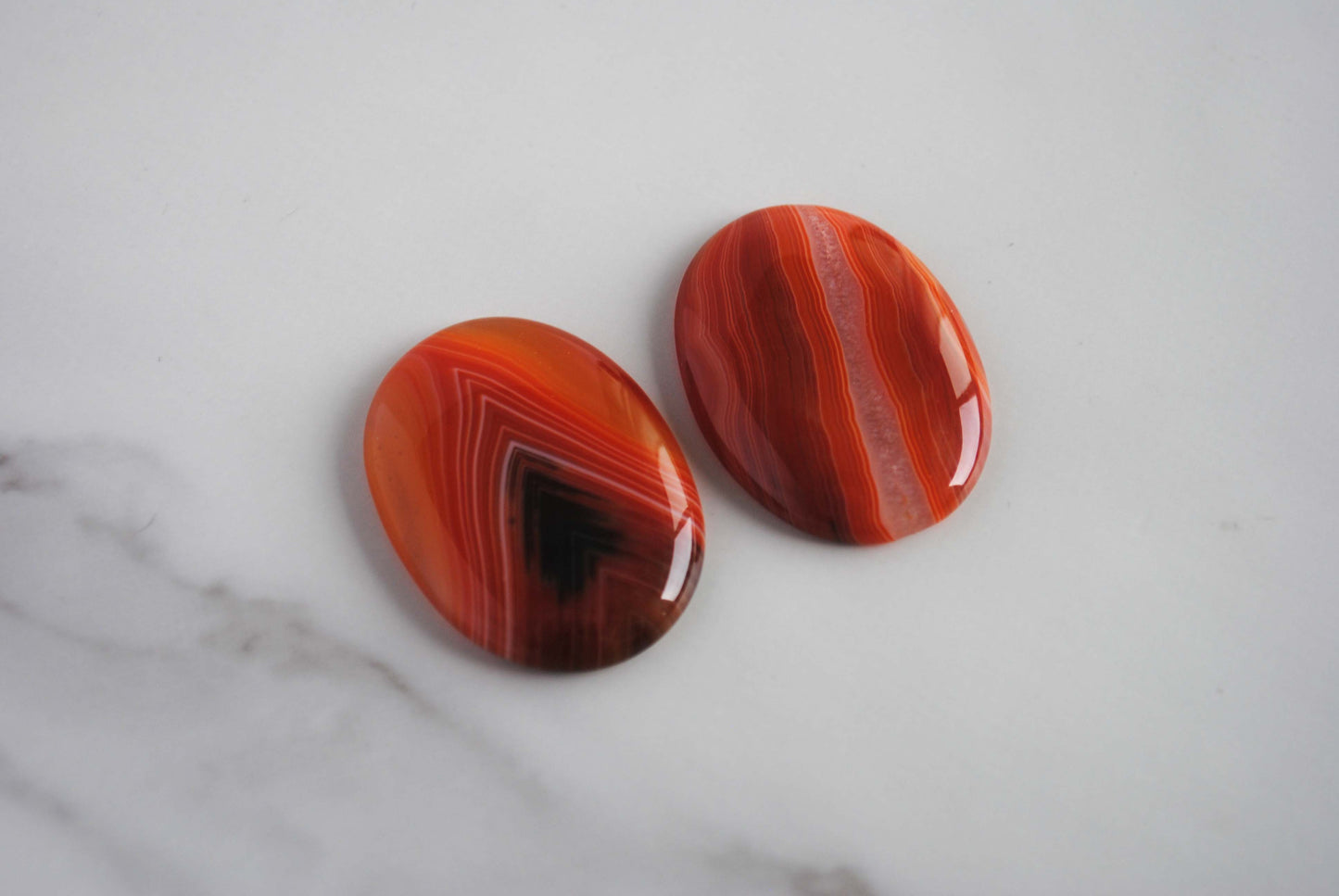 Agate cabochons