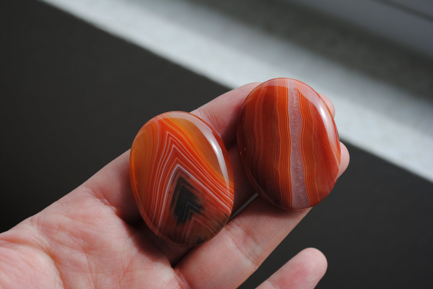 Agate cabochons