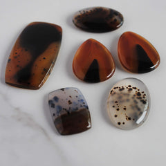 Montana agate cabochons
