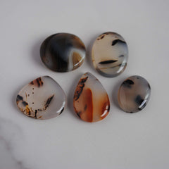 Montana agate cabochons
