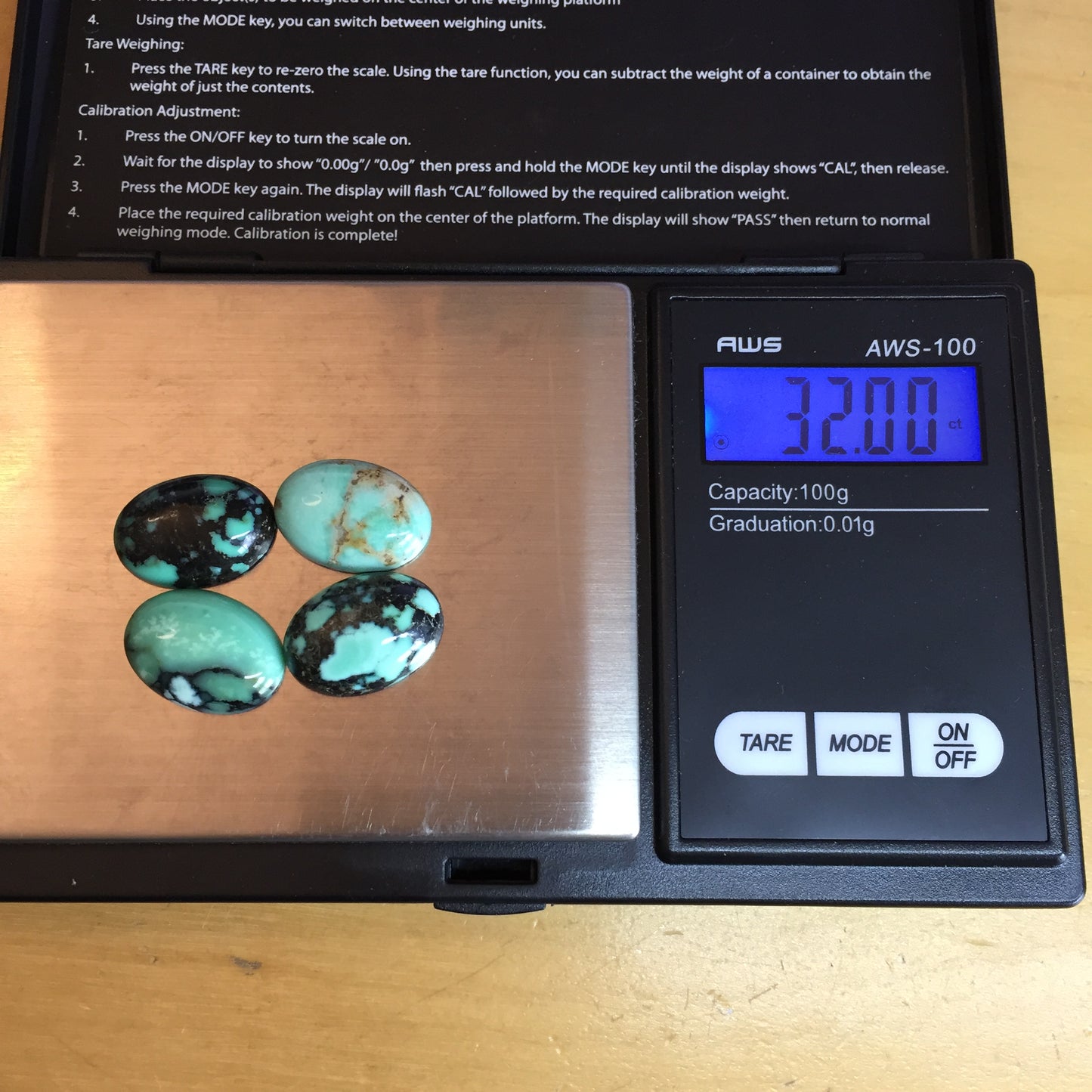 New Lander cabochons (Lot E)