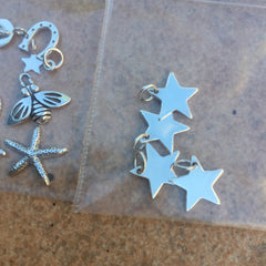 Sterling silver charms/components