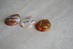 Ocean Jasper 30x22mm drop cabochons