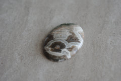 Ocean Jasper 35x25mm oval cabochon