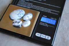 Dendritic agate (aka dendritic opal) cabochons