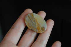 Ocean Jasper 35x25mm oval cabochon