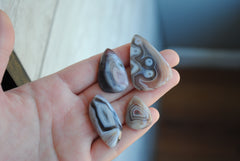 Botswana agate cabochons