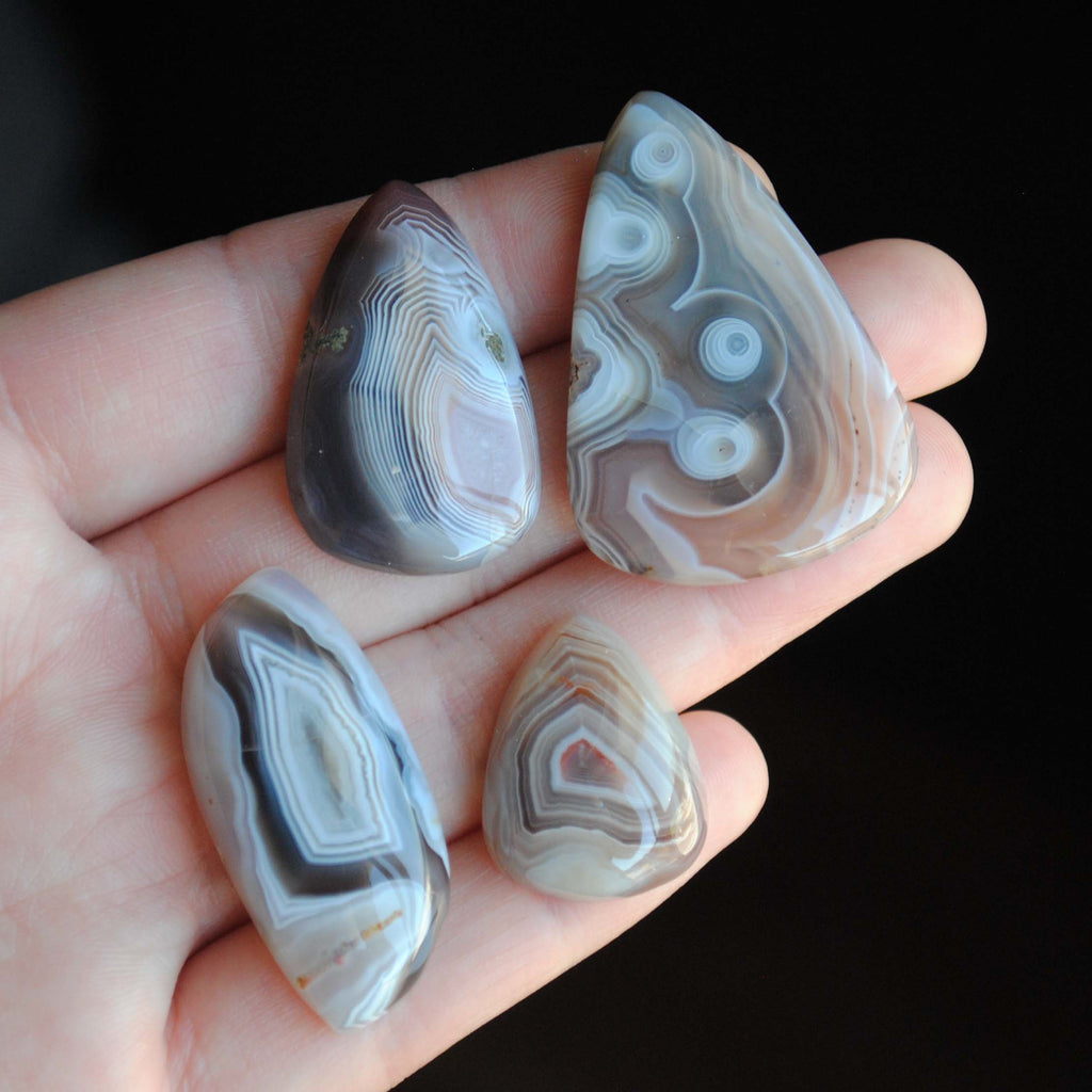Botswana agate cabochons