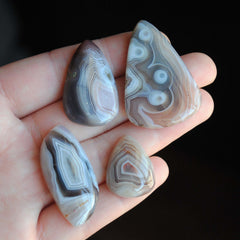 Botswana agate cabochons