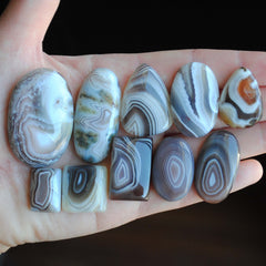 Botswana agate cabochons