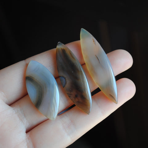 Montana agate cabochons
