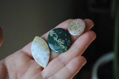 Ocean Jasper cabochons