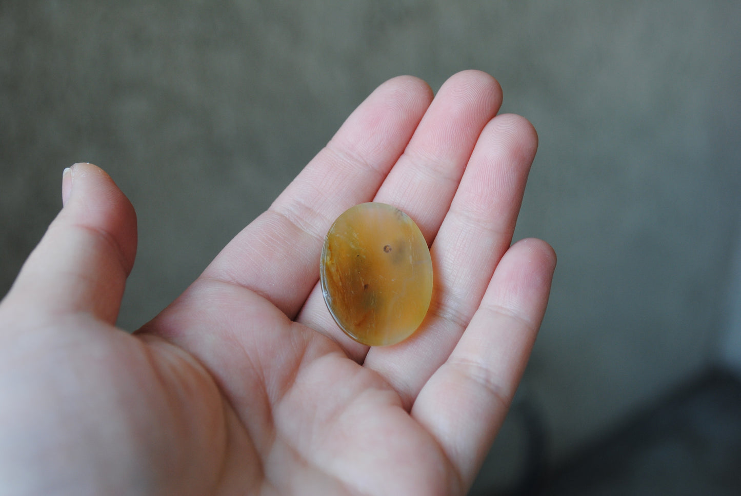 Oval Ocean Jasper cab