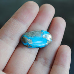 Persian turquoise cabochon