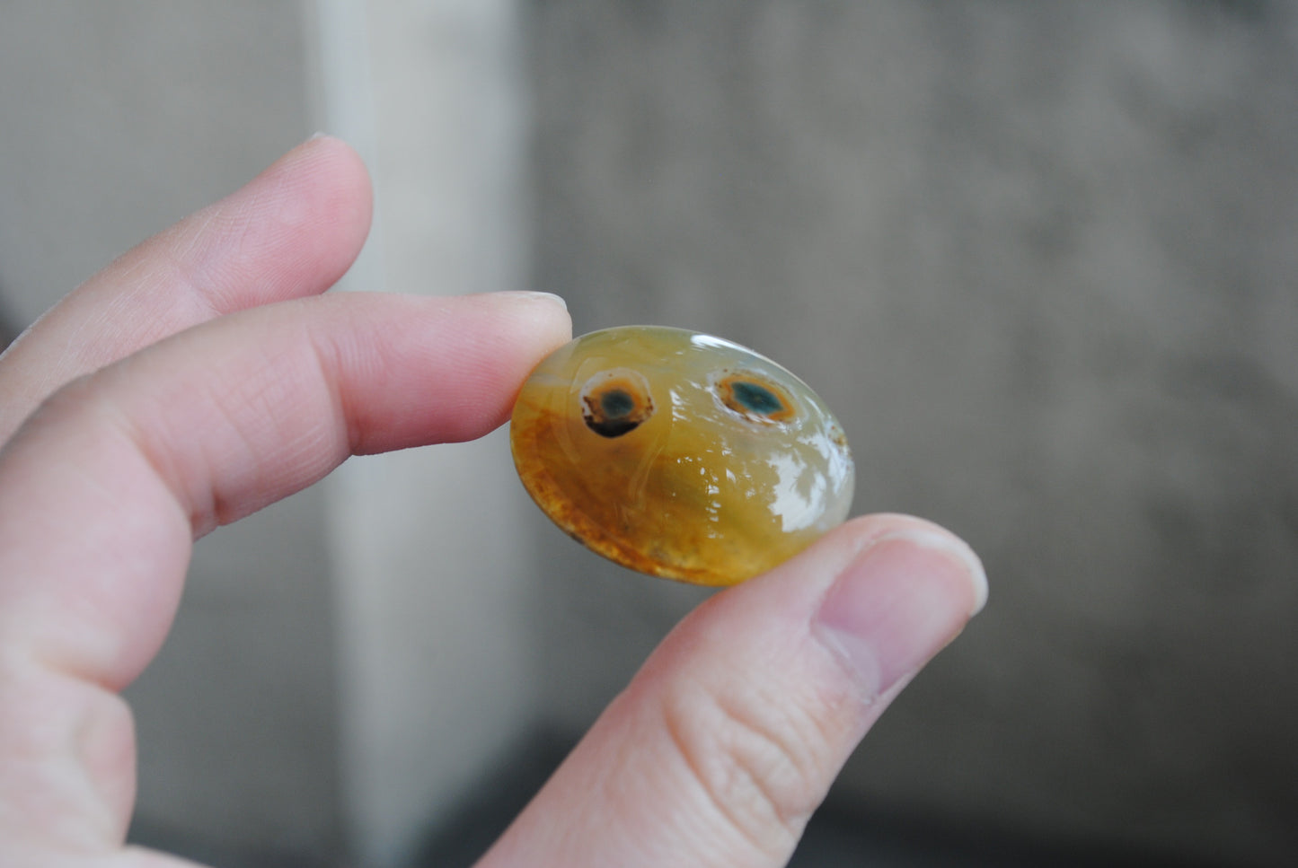 Oval Ocean Jasper cab