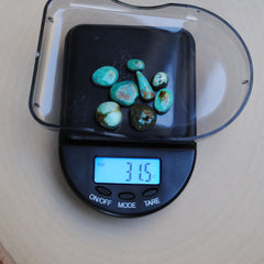 American Turquoise Freeforms