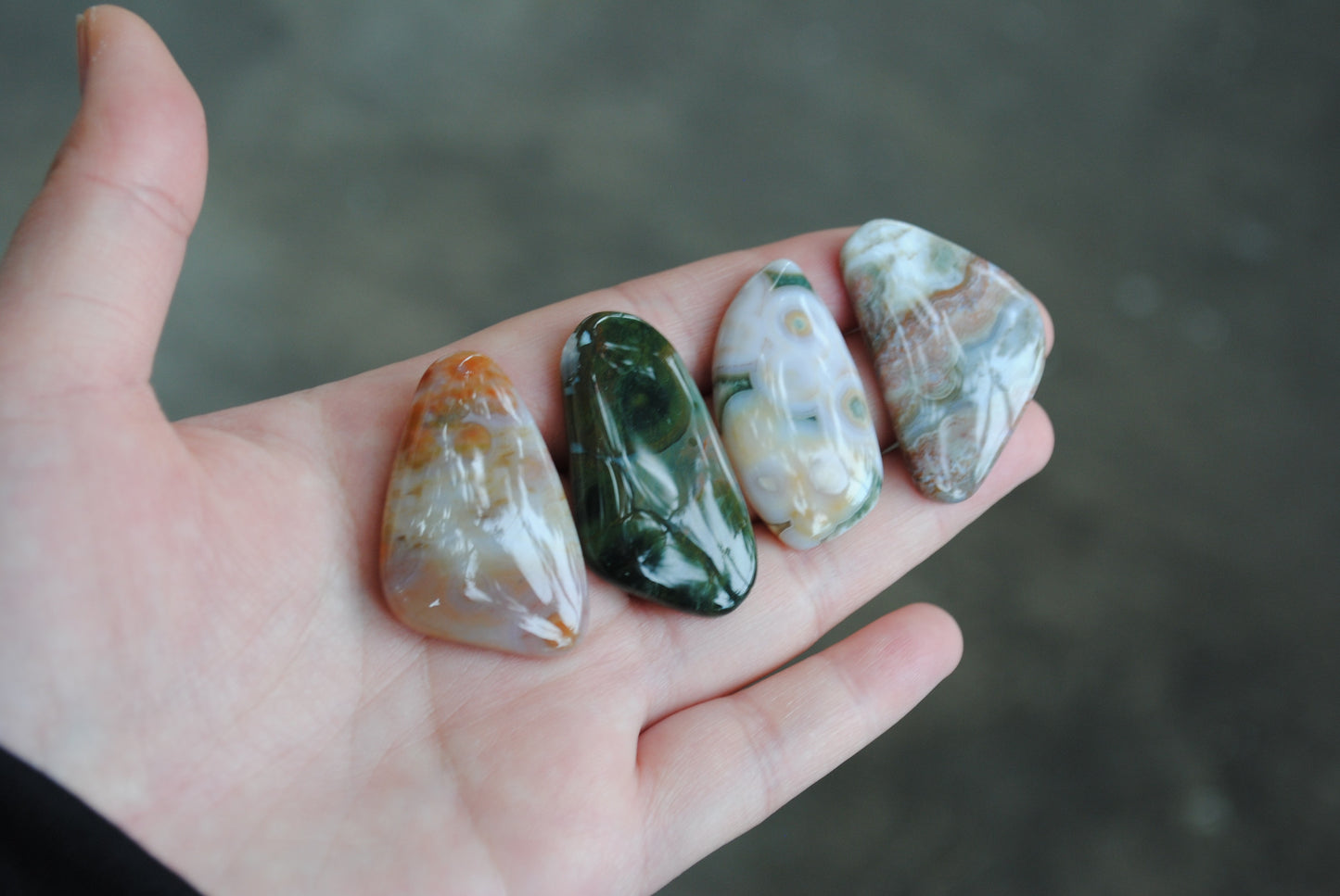 Ocean Jasper cabs (freeform lot)