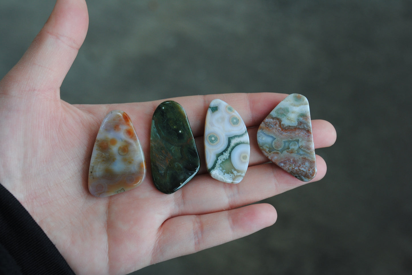 Ocean Jasper cabs (freeform lot)