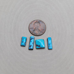 Kingman Turquoise Rectangle Cabs