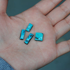 Kingman Turquoise Rectangle Cabs