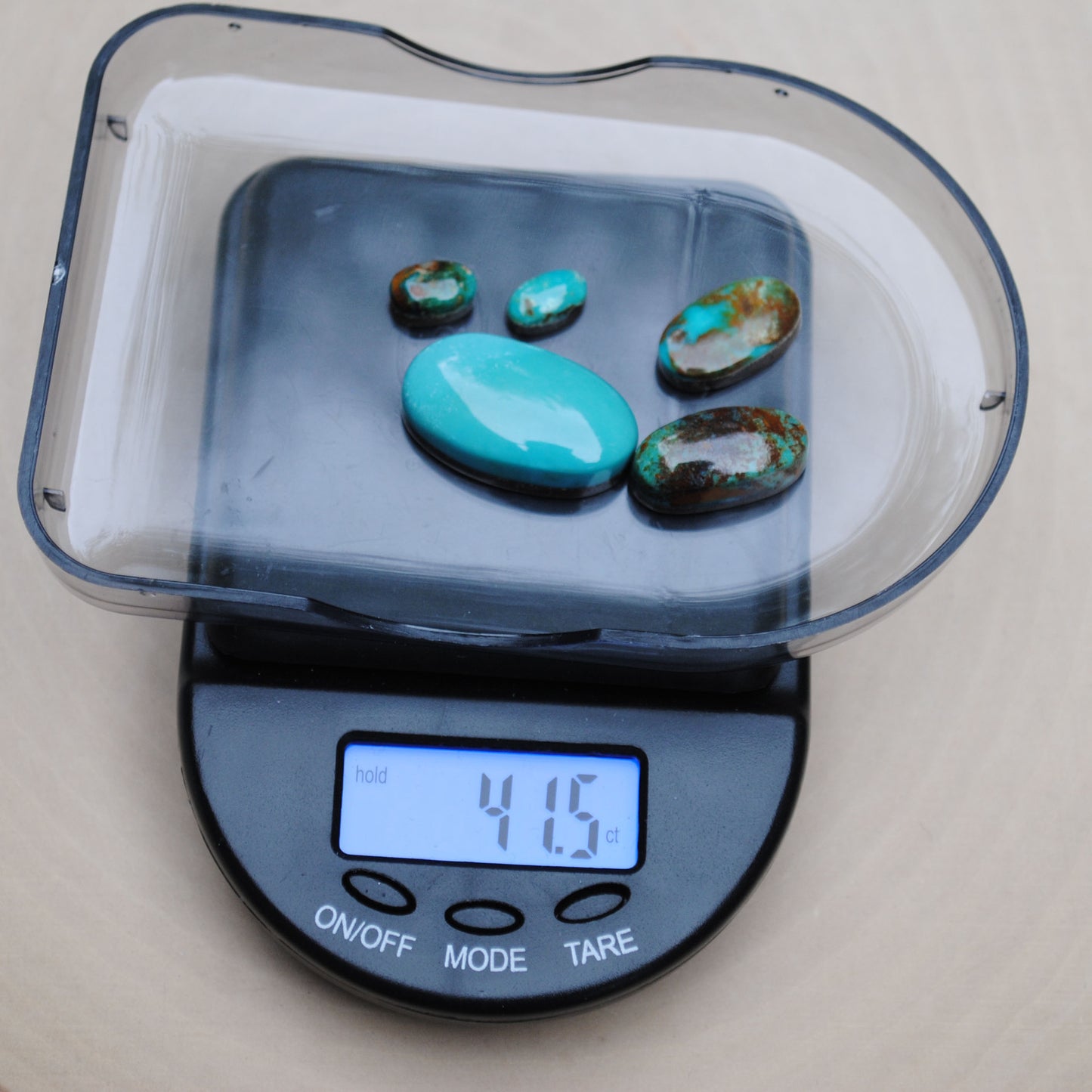 Turquoise Mountain Turquoise Freeform Cabs
