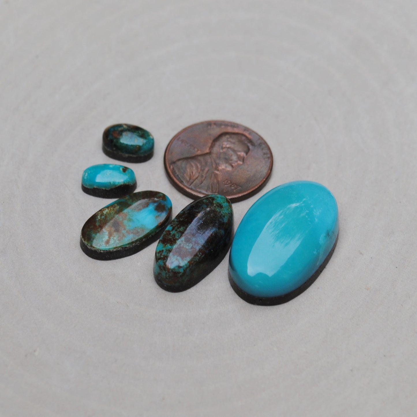 Turquoise Mountain Turquoise Freeform Cabs