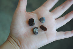 Fire Agate cabochons