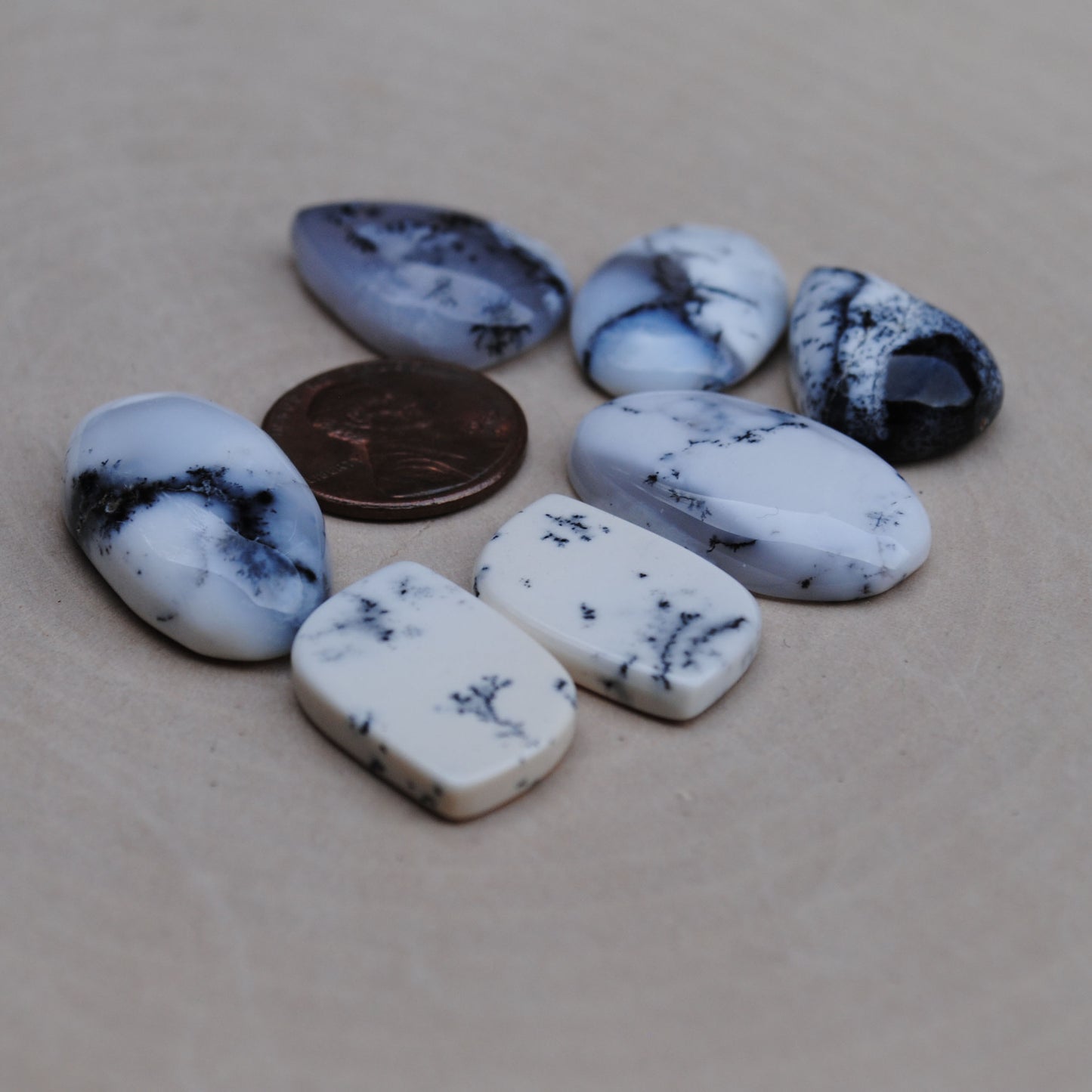 Dendritic Agate Mixed Shape Cabs