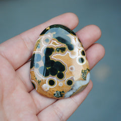 Large Ocean Jasper Cab